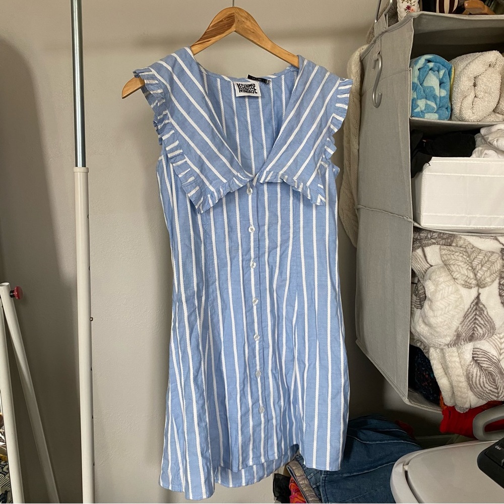ASOS Reclaimed Vintage Peter Pan Collar Dress